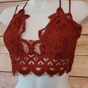 SOLD: Crochet Lace Bralettes